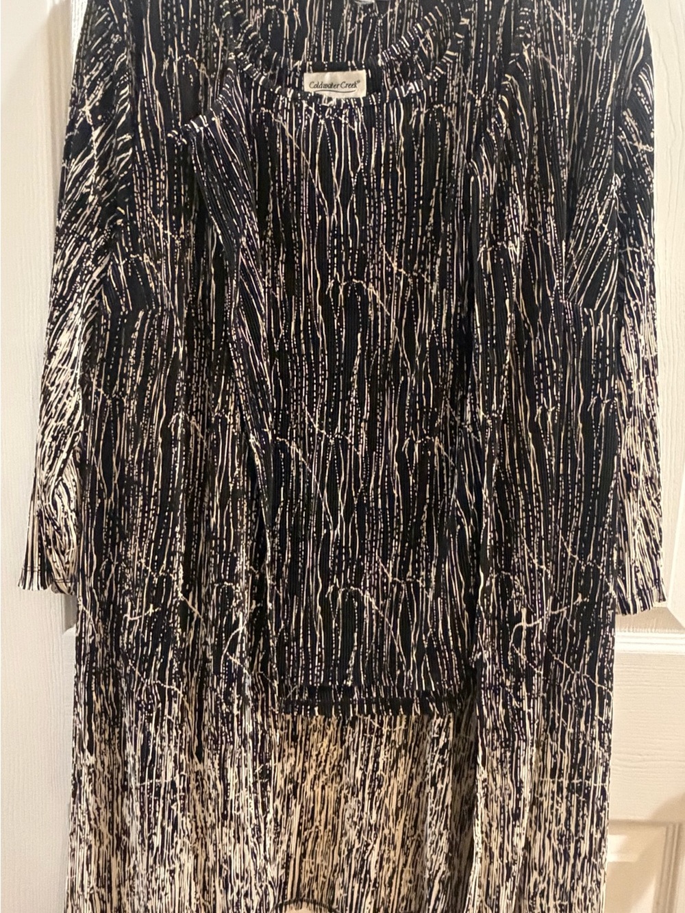 Coldwater Creek 2-Piece Cardigan and Tank Set